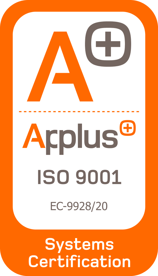 certificación ISO_9001 para mecanizados y montaje de conjuntos y subconjuntos